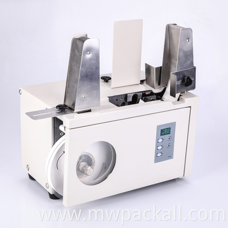 Currency Banknote Strapping Bundling Machine paper tape banding machine for sale